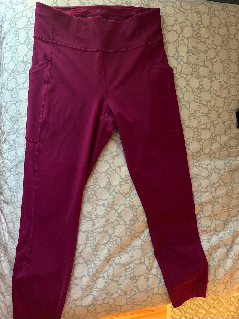 lululemon athletica Plum High-Rise Leggings with Side Pockets